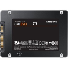 SAMSUNG SSD 870 EVO 2TB - Fast, Reliable & High-Performance Storage Upgrade